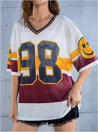 Black Red Racing Motorcycle Graphic Print Raglan Sleeve T-Shirt Streetwear City Break Numeric Number Letter Top FamilyMatching
