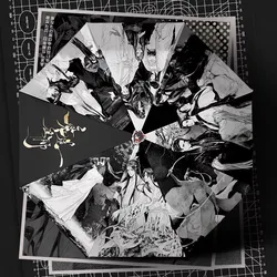 The Untamed Wei Wuxian Lan Wangji Xiao Zhan and Wang Yibo Custom Umbrellas Mo Dao Zu Shi Cosplay Automatic folding umbrella