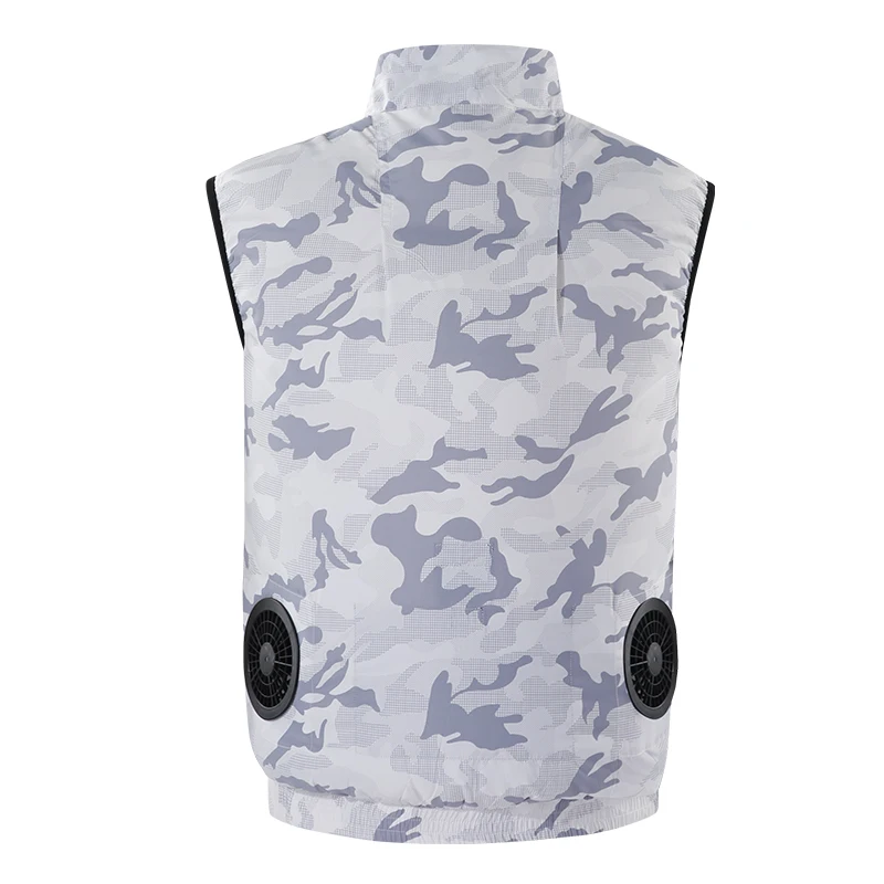Heat Protection and Cooling Air-Conditioned Clothing, Outdoor Leisure Fishing Clothing, Fan Cooling Vest for High Temperatures