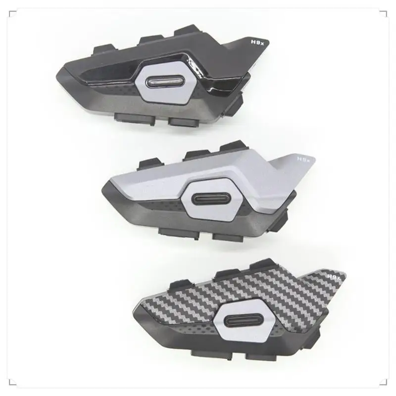 

H9X 4 гонщики, 2 км, универсальное соединение, мотоциклетный шлем, домофон, Bluetooth-гарнитура, дуплекс VS Fredcom FX