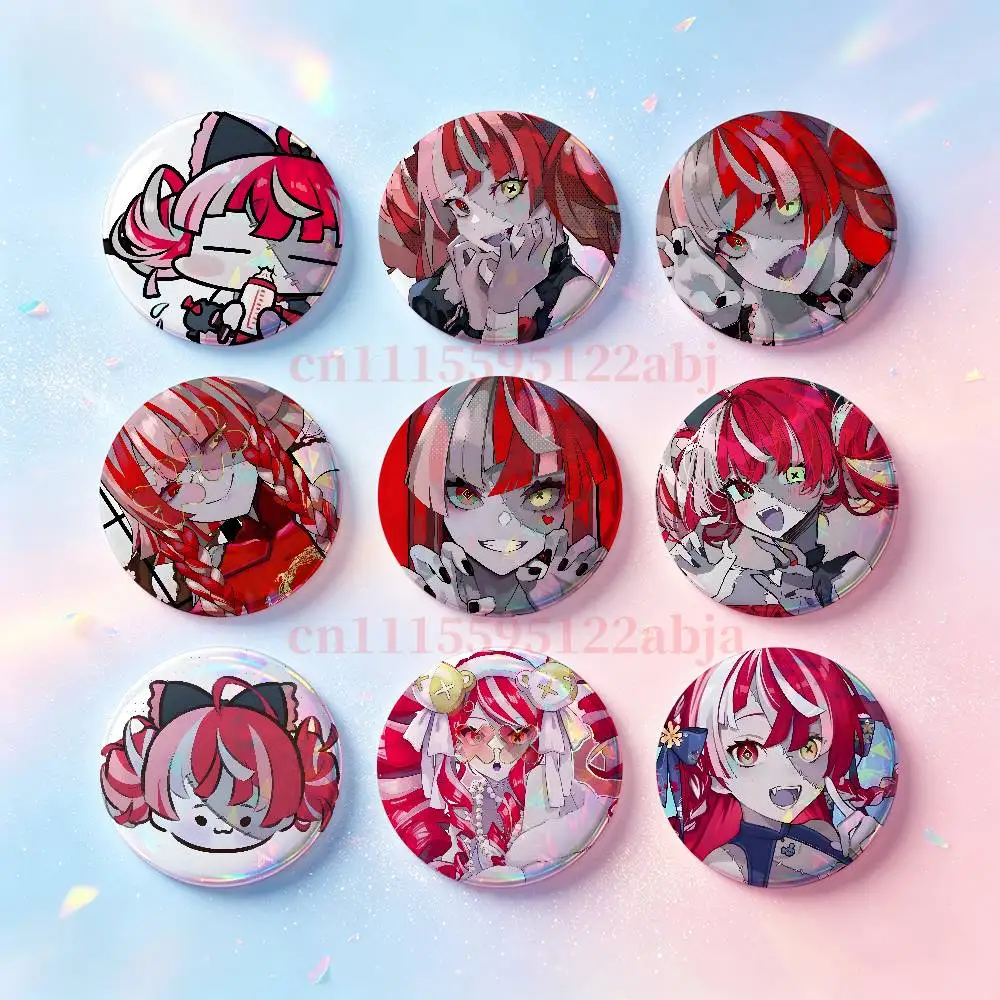 K-Kureiji Ollie Badges 25 32 44 58 75 mm Round Customizable Wholesale Fan goods Self-made fan freebies