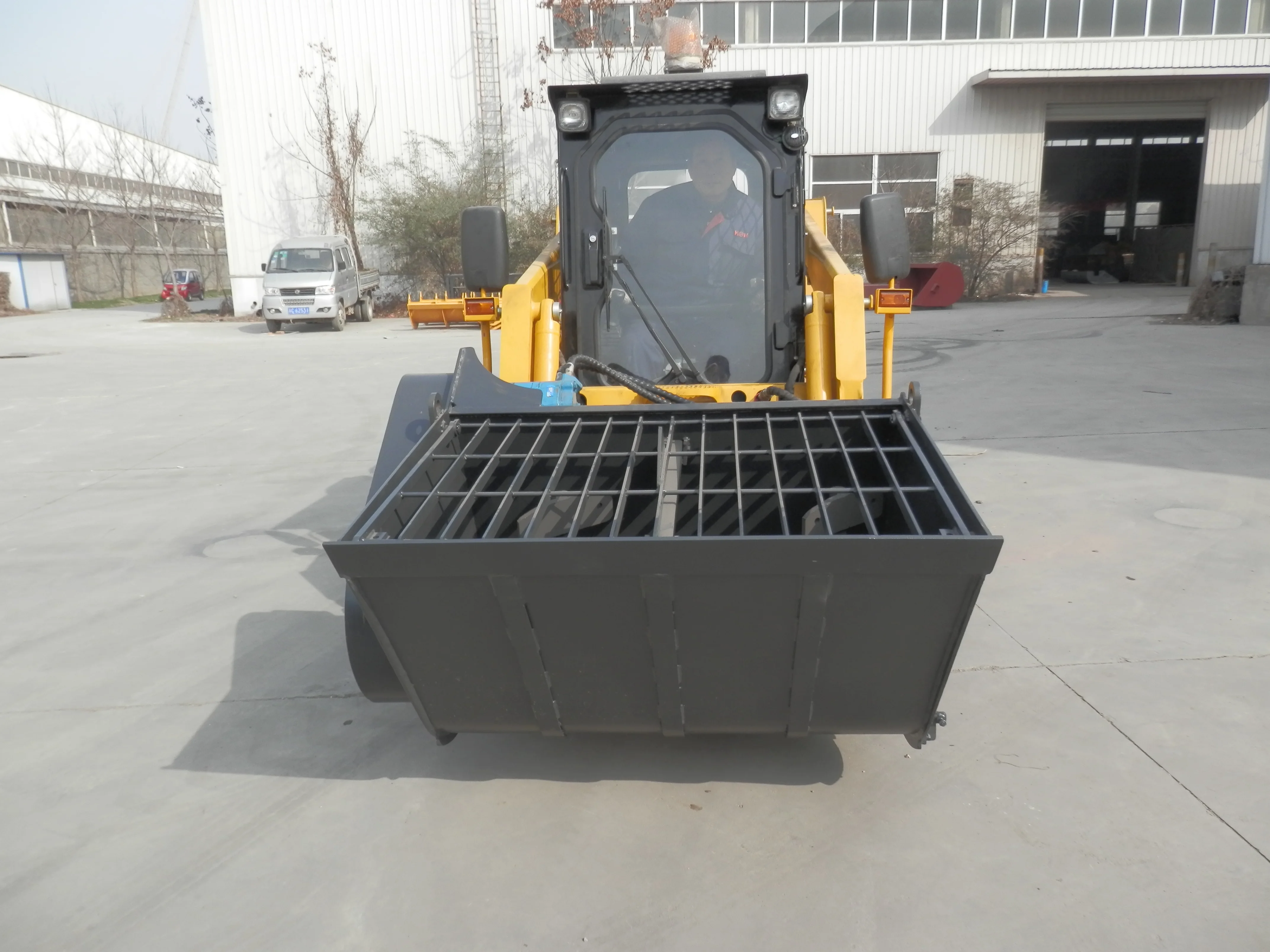 Highly efficient construction machine HCN brand concrete mixer bucket cement mixing machine