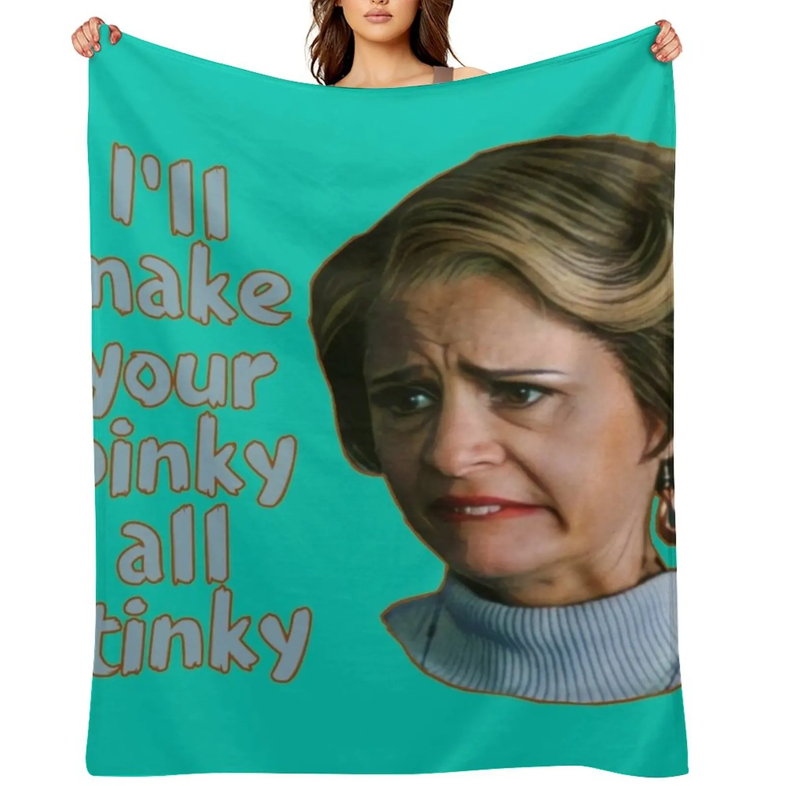 

Strangers With Candy Throw Blanket blankets ands cosplay anime Travel Bed Blankets