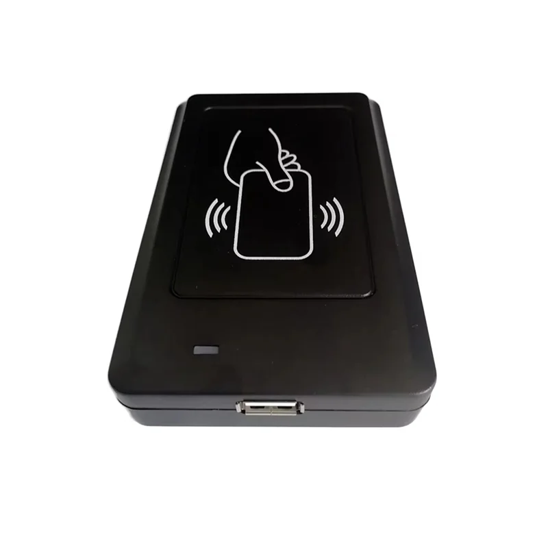ABAC-RFID UHF قارئ USB لسطح المكتب 860-960 ميجا هرتز لا يحتاج إلى محرك 18000-6C مسافة القراءة 20 سم