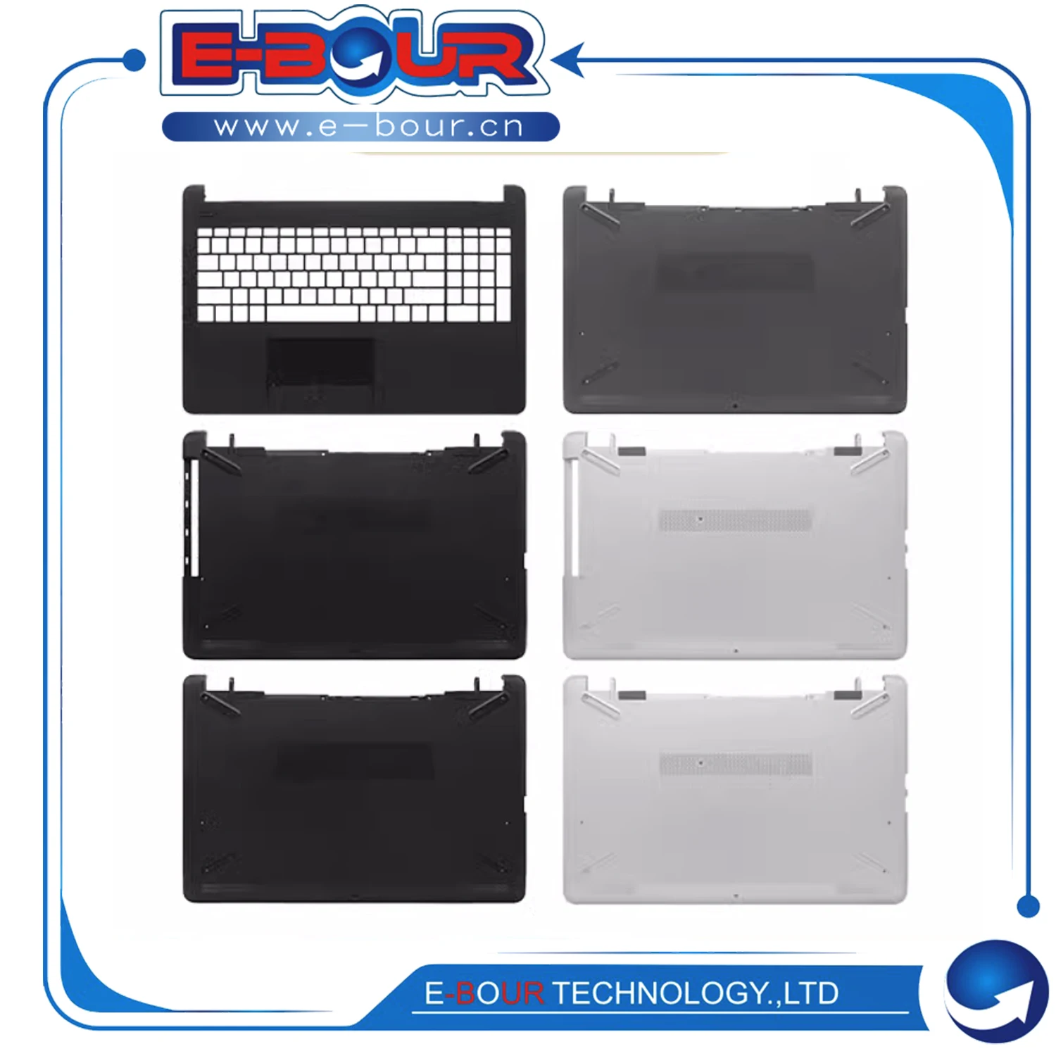 Laptop Bottom Case D Cover for H 15G-BR 15-BS BU BW 250 255 G6 TPN-C129 TPN-C130 Notebook Lower Case Base Door