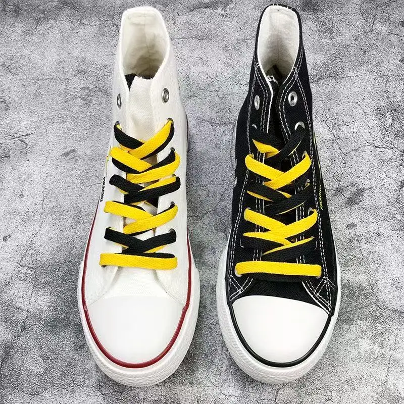 2025 Autumn new drop shipping Pikachu Canvas Shoes plus big size black white man women Board Shoes Boys Girls Casual Shoes