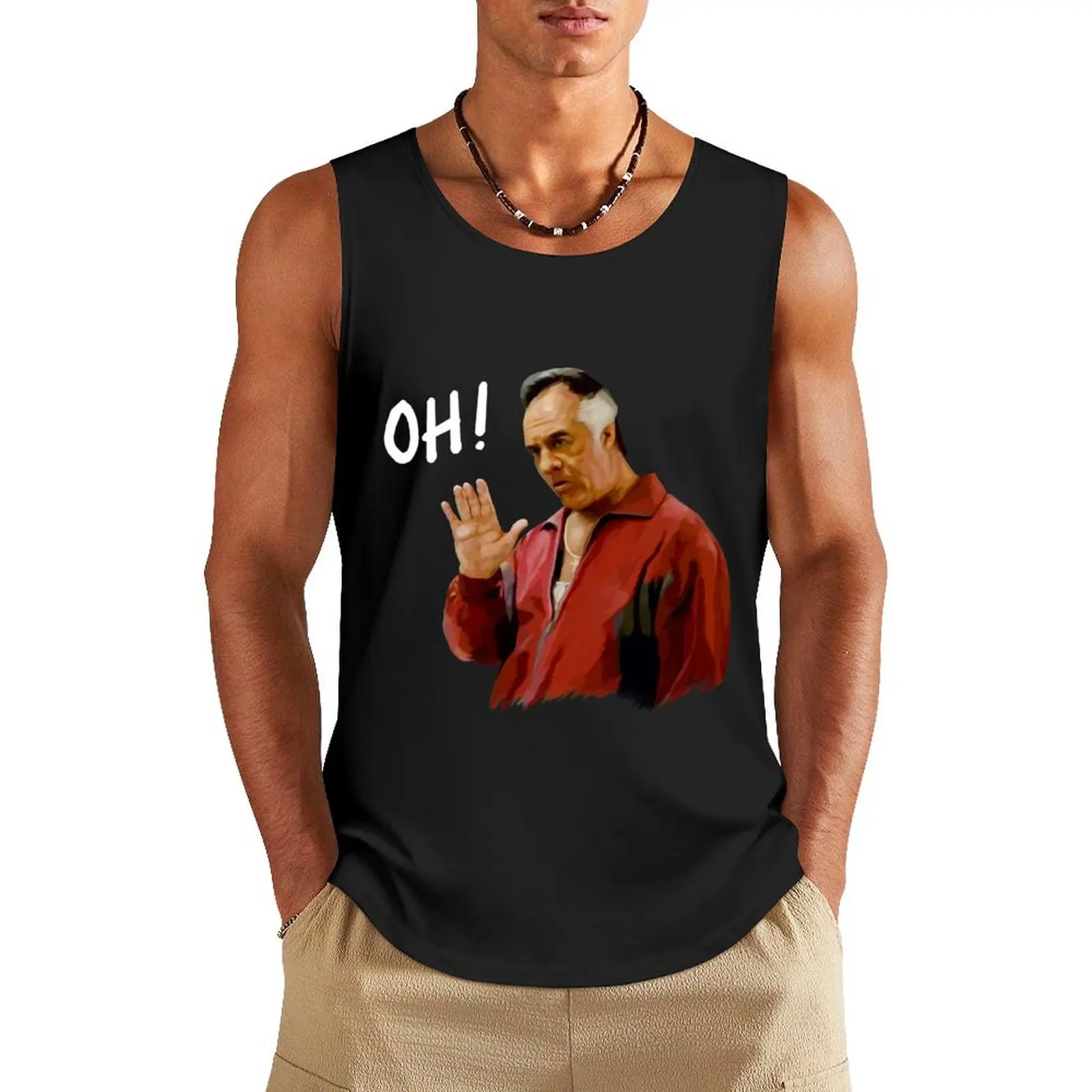 PAULIE Tank Top men clothes bodybuilding Gym t-shirt man Men's t-shirt