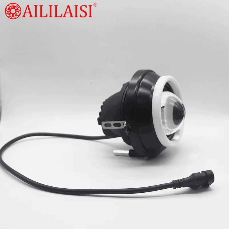 Aililaisi LED Fog Lamp Projector Lights Bifocal Single Beam Automobile Modification for BMW Mini F54 F55 F56 F57 F60 R60 14-21