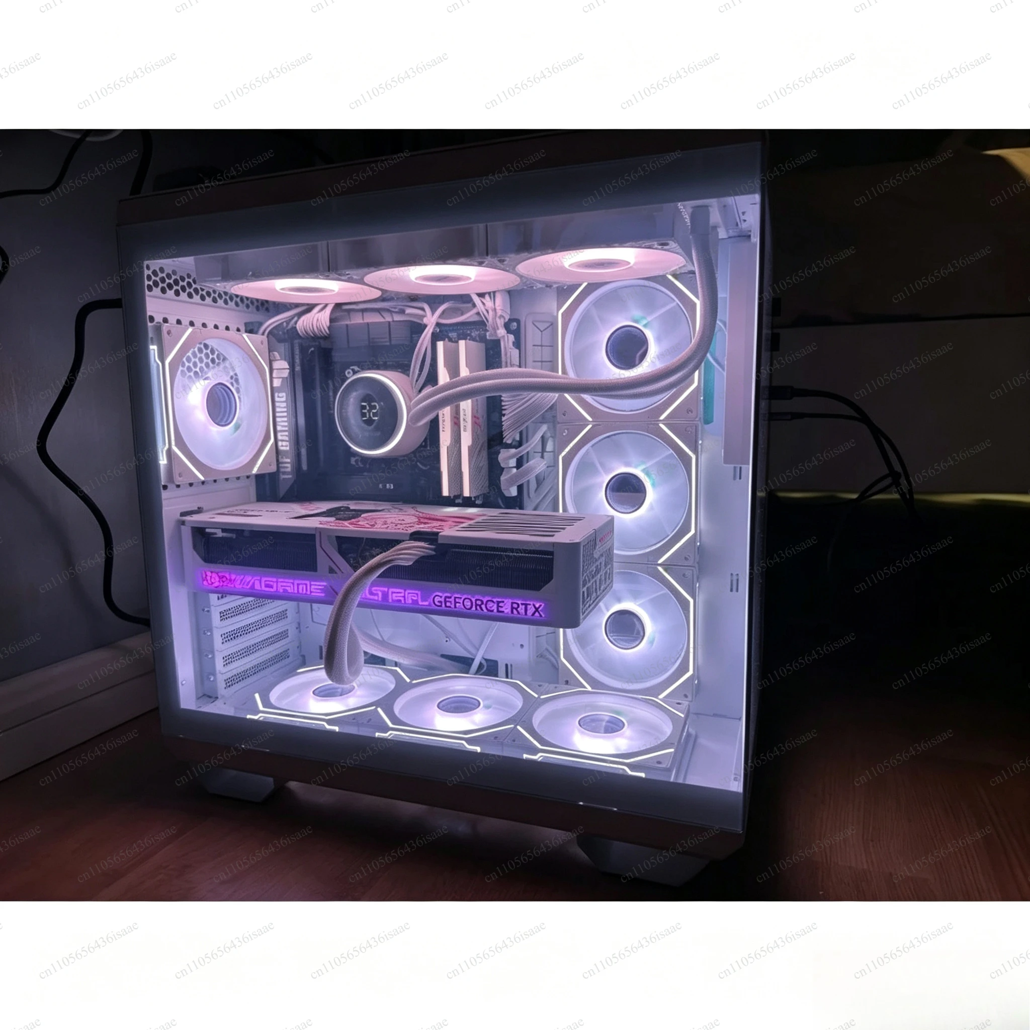 Custom‑Built Gaming Desktop PC RTX 5070Ti 1TB, i5‑14600KF / Ryzen 9 9950X3D for Gaming Design Office, Fan Not Included