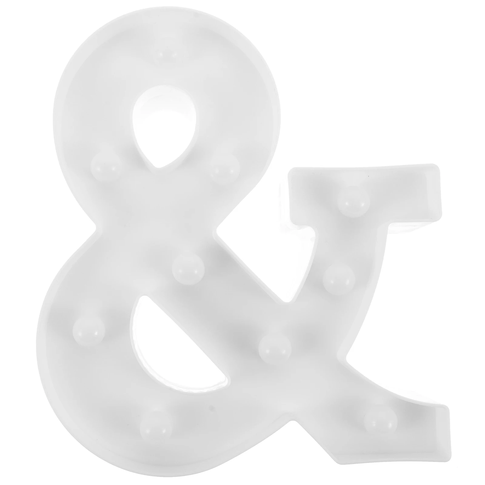 

LED Letters Lamp Birthday Sign Decorative Lights High Grade Materials Party Decoration Room Tabletop Shelf Coffee Shop Hotel