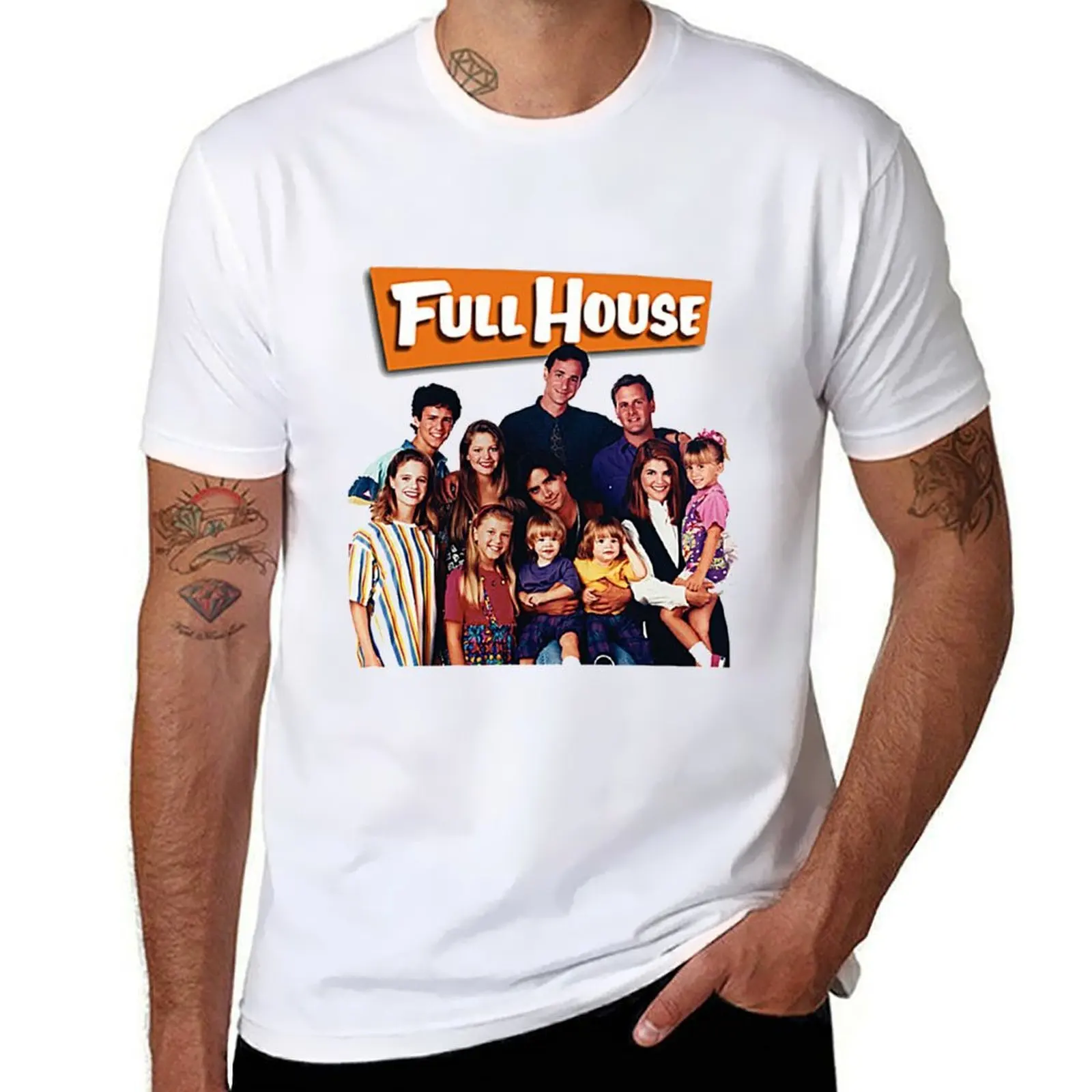 

Full House Casr T-Shirt t shirt man designer t shirts for man slim fit T-Shirt