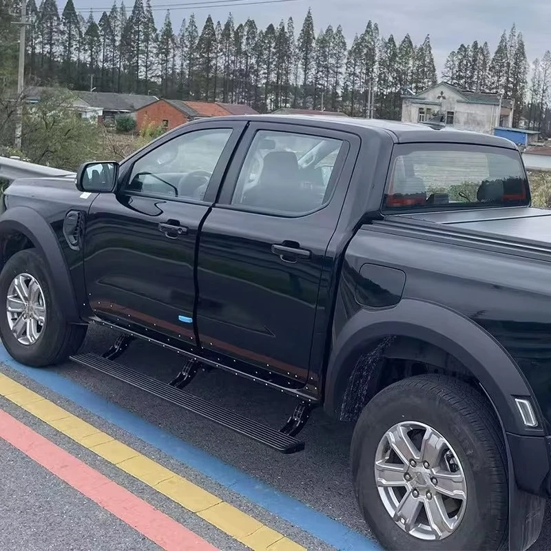 Electrical Stepboard Pickup Running Board Power Automatic 3 Brackets Electric Side Step for Ranger 2023