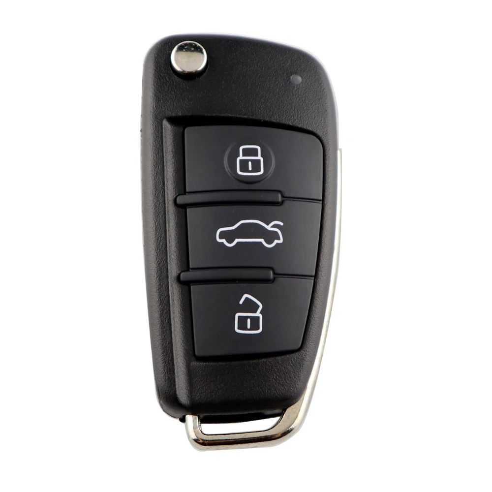 YIQIXIN 3 Button Folding Remote Car Key Shell Fob Cover Case For Audi Q7 B7 Q3 A3 TT A2 A8 A6 A6L A4 S5 C5 C6 B6 Remote Housing