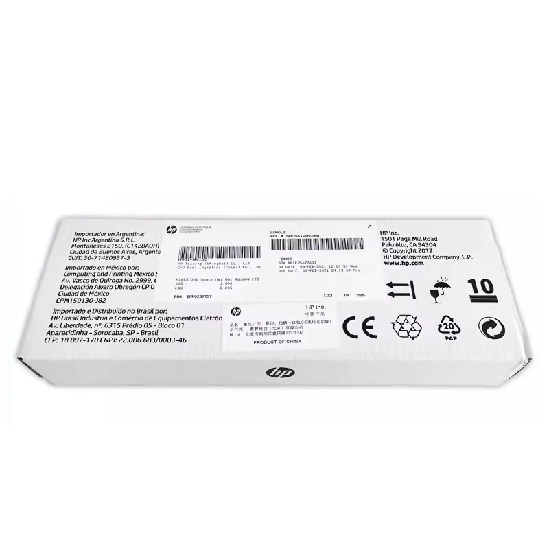 Imagem -01 - Cartucho Waste de Toner para hp B5l37a 552 553 M577 578 E55040 E57540 Original Novo