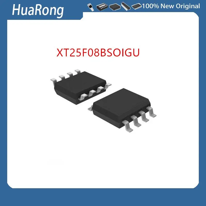 10Pcs/Lot  XT25F08BSOIGU XT25F08B XT25F088 GT24C02A-2GLI-TR  402A-2GLI PM25LQ020B-SCE PM25LQ020 PM25L0020 SOP8