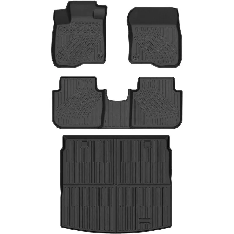 United States 3D Floor Mats & Trunk Mat Liner For Honda CR-V CRV 2023-2025 All Weather TPE