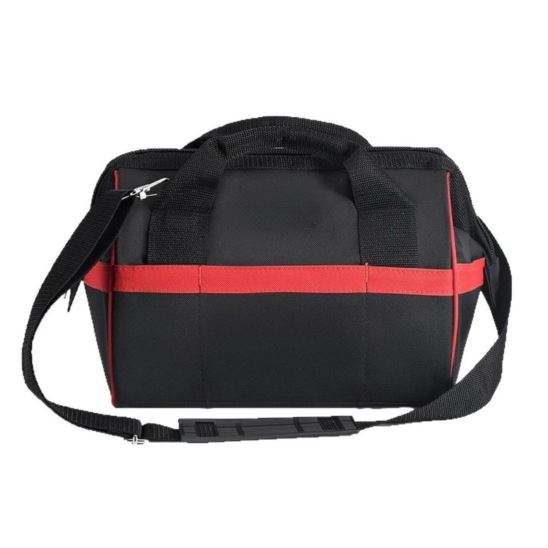 

Combination kit electrician thickened Oxford cloth waterproof and wear-resistant large capacity black and red e