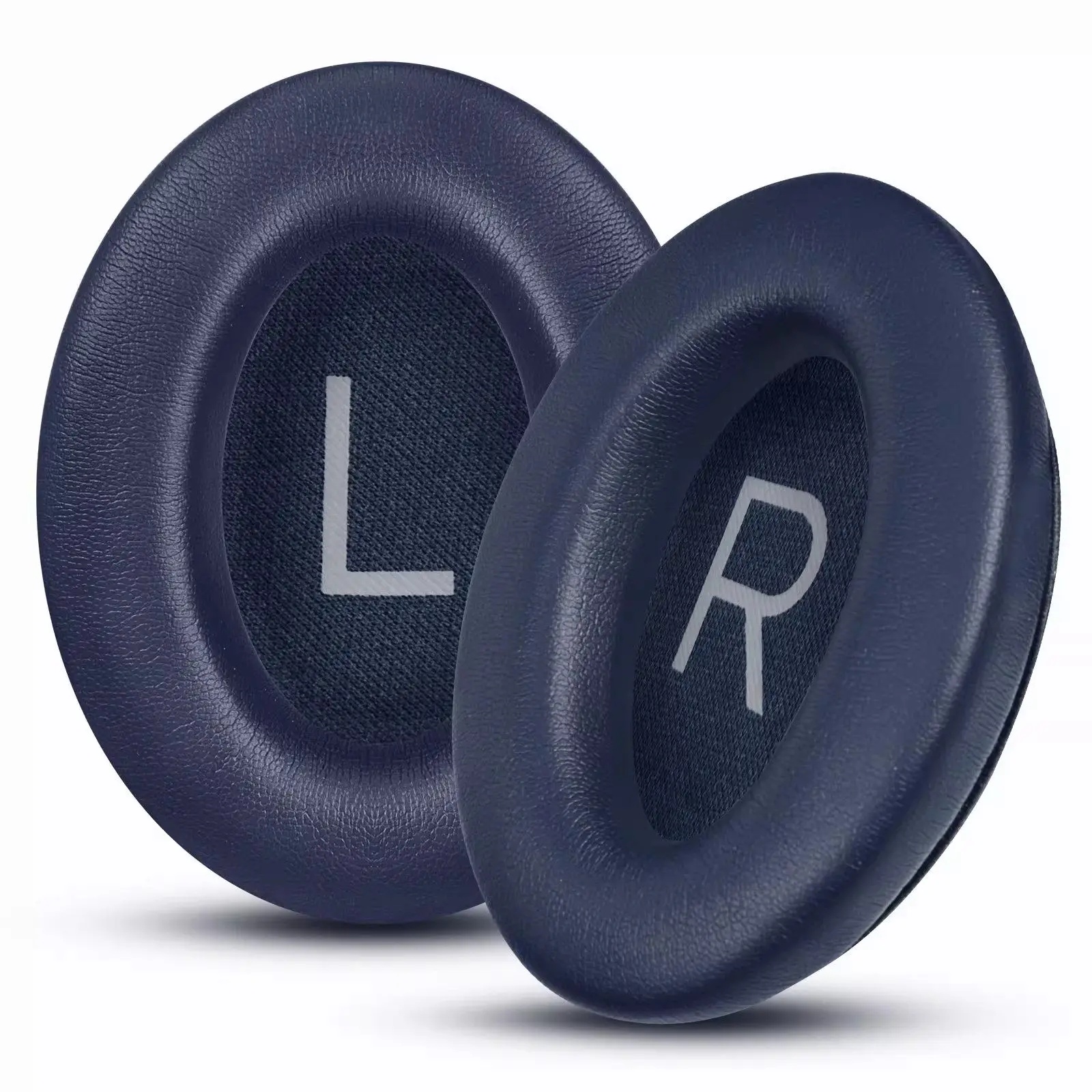 

3 шт. для BOSE QC35/QC35ii [темно-синий] — чехол из протеиновой кожи + синий звукоизоляционный хлопок, губчатый чехол для наушников.