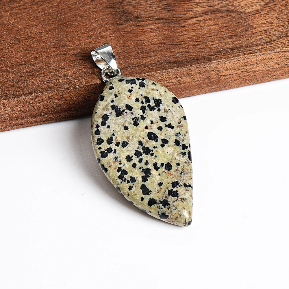 1Pcs Natural Dalmatian Jasper - đánh giá và giá Men'S Fashion Jewelry
