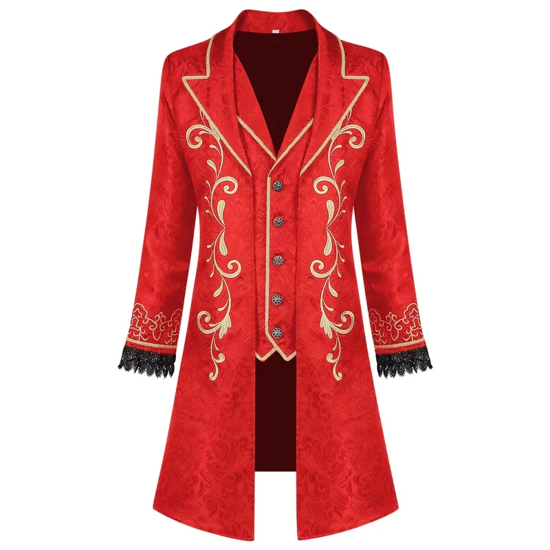 

KKL3Cosplay Medieval Vintage Prince Performance Clothing Court Cosplay Costume Halloween Suit k15[[