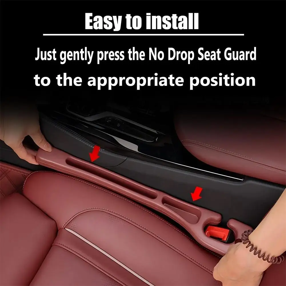 No Drop Seat Guard,Car Seat Filler,Drop seat fillers Between Console Dropping Things and Seat from Stop V6N4