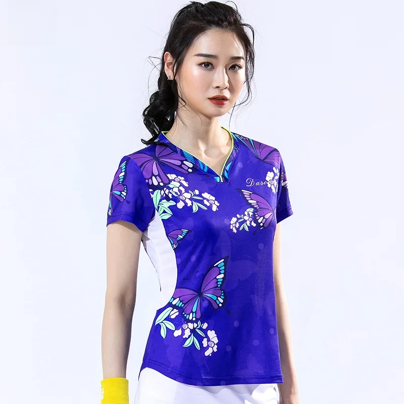 dasonka-t-shirt-sportiva-da-tennis-da-donna-uniforme-da-badminton-manica-corta-traspirante-ad-asciugatura-rapida-comoda-maglietta-fitness