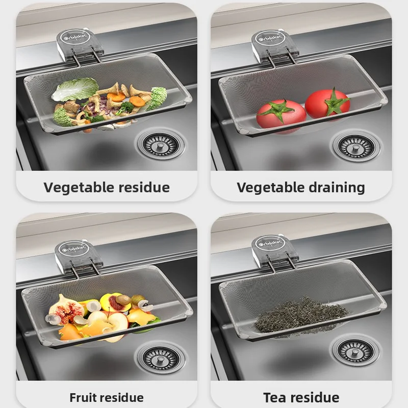 

For Kitchen Drainage System Kitchen Sink Filter Drain Disposable Residue Leftover Rack New Sink Filter