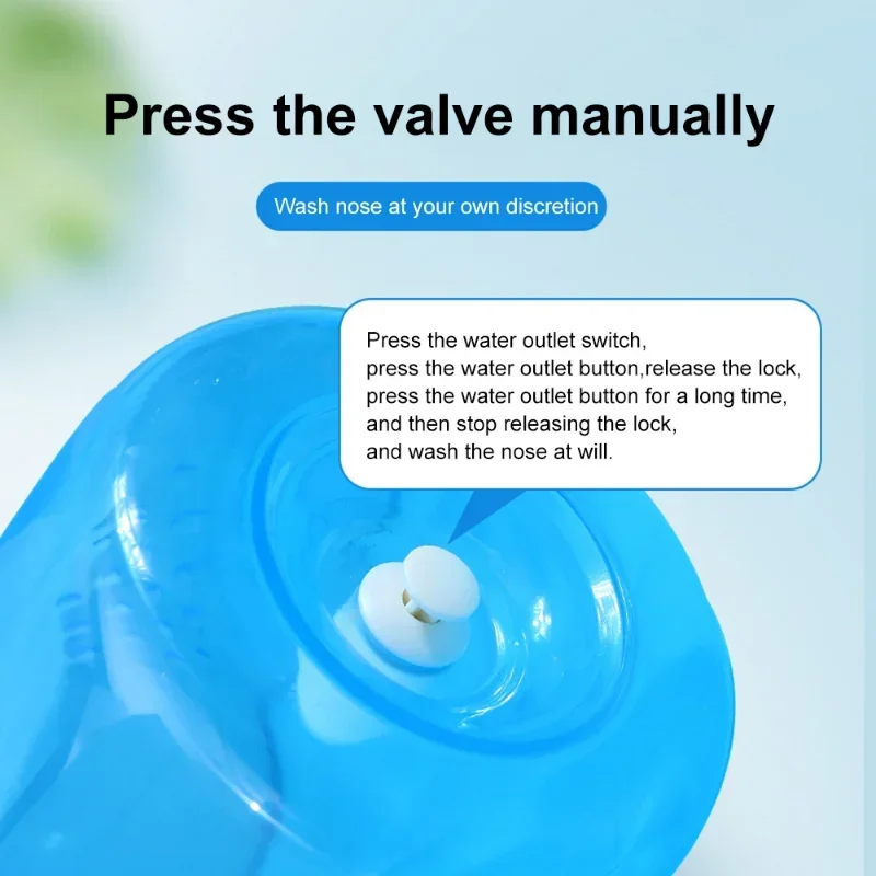 Universal Nasal Wash Cleaner Adults Children Sinusite Nose Protector Moistens Avoid Allergic Rhinitis Washing Cleaning Tools