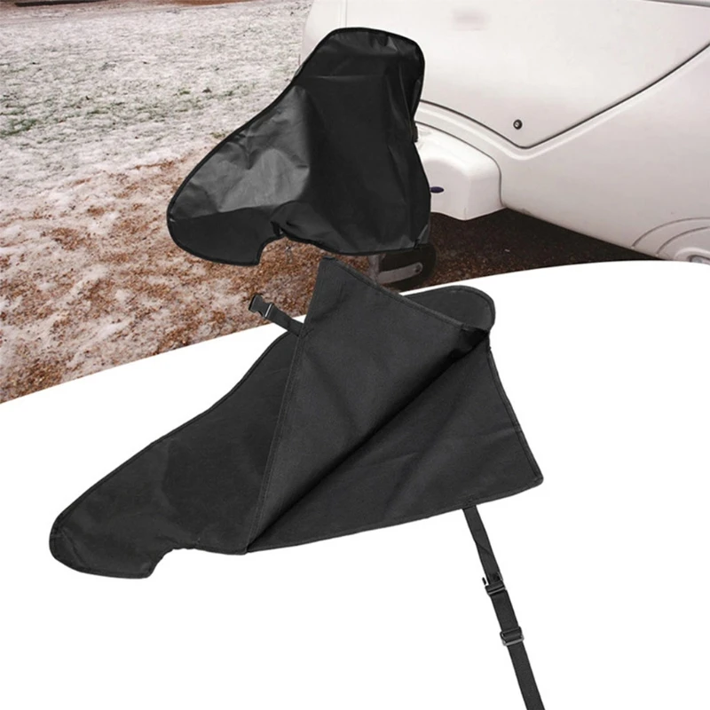 Car Cover for Towing PVC Hitch Cover Waterproof Dustproof Cover Anti UV for RV Tailer Truck Hitch Tow Cover GTWS