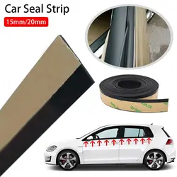 1Pcs Auto Front Rear Windshield Car Sealing Strip Interior Accessories Rubber Window Edge Weatherstrip 1M/4M 15MM/20MM