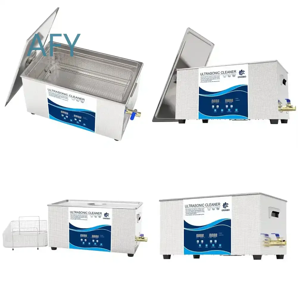 22L Ultrasonic Cleaner Box with Digital Timer Degas Function for Dental Jewelry Tooth Labs Glasses Lab Equipment Cleaning