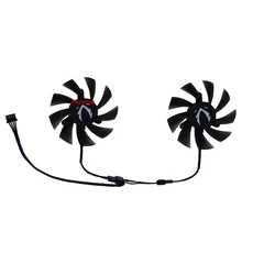 2Pcs/Set,T129215SU,FL8015 12VB,GPU Card Cooler Fan For JIESHUO Notebook RTX 3070M 3070 M 8g,For Nvidia Laptop Chip RTX3070 8G