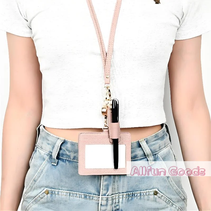 [TG835]PU Leather Mini Pen Holder Nurse Pen Clip Portable Keychain Compact Leather Pen Holder Office Pen Storage Clip