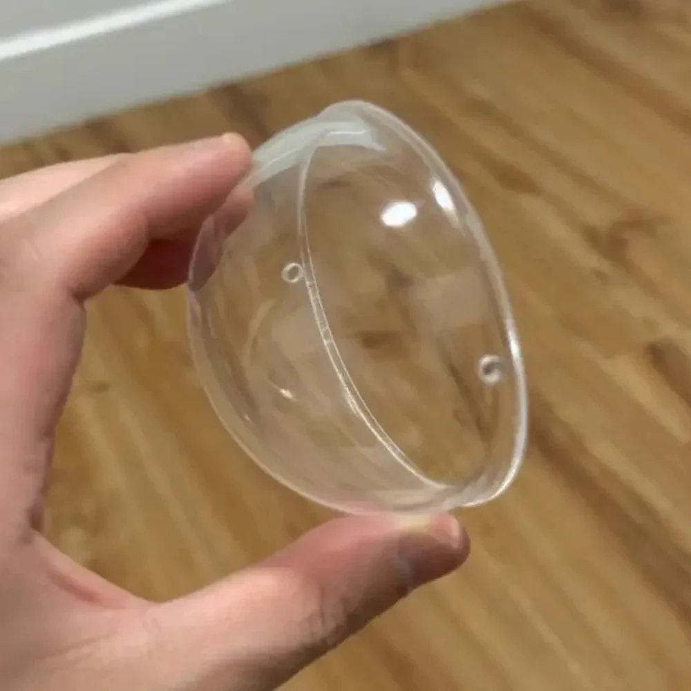 جديد أفخم Labubu قناع واقٍ شفاف الدائمة الغطاء الواقي الغبار الاكريليك واقية قذيفة لعبة DIY الملحقات