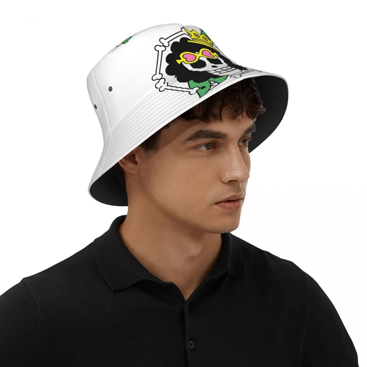Unisex Bucket Hats Brook One Piece Flag Vocation Getaway Headwear Foldable Outdoor Fishing Caps Boonie Hat Dropshipping