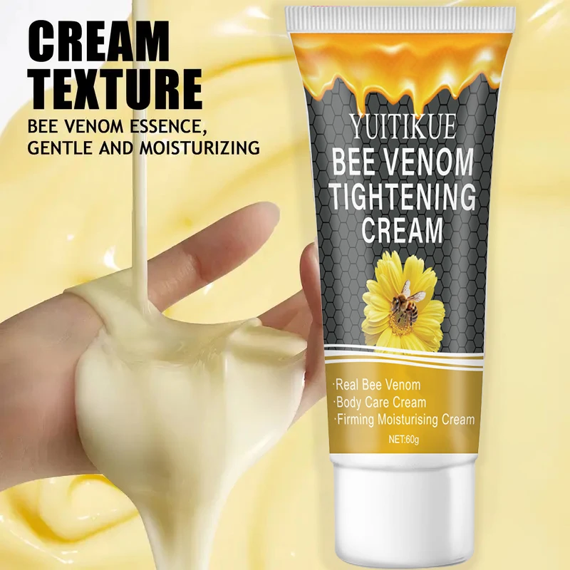 كريم شد سم النحل 60 جرام - يغذي ويشد البشرة بعمقًا، يحتوي على مستخلص البروبوليس وسم النحل والعسل والهيالورونيك #5