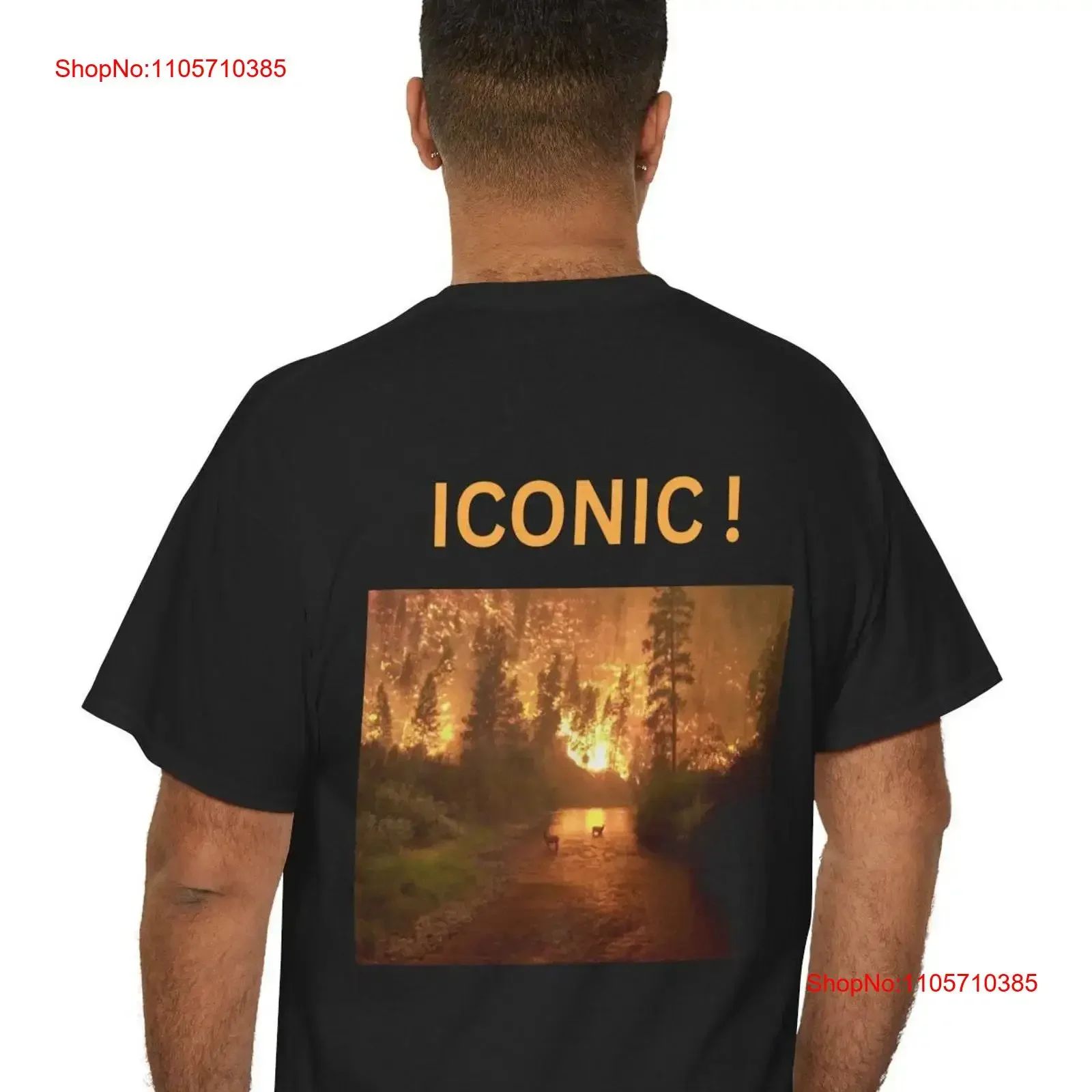 Wildland Firefighter Fireman Iconic Heavy Cotton T Shirt vintage Washed Soft Breathable streetwear homme Slightly