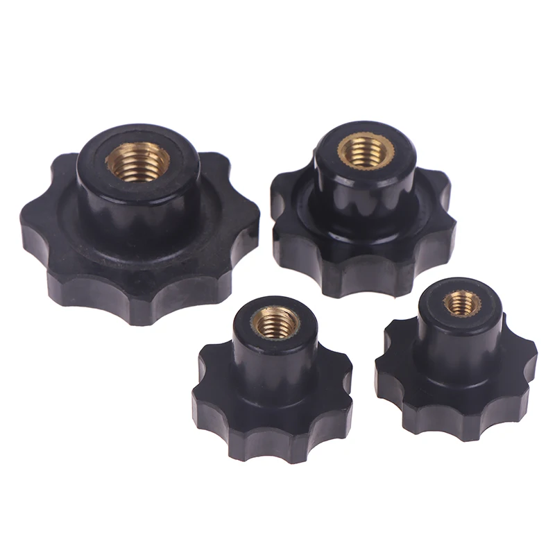 1 PCS Handle แปดเหลี่ยม Anti-Static PF ทองเหลืองเส้นผ่านศูนย์กลางที่กําหนด (M) 6 มม.8 มม.10 มม.12 มม.DBSE Star แปดเหลี่ยมลูกบิด