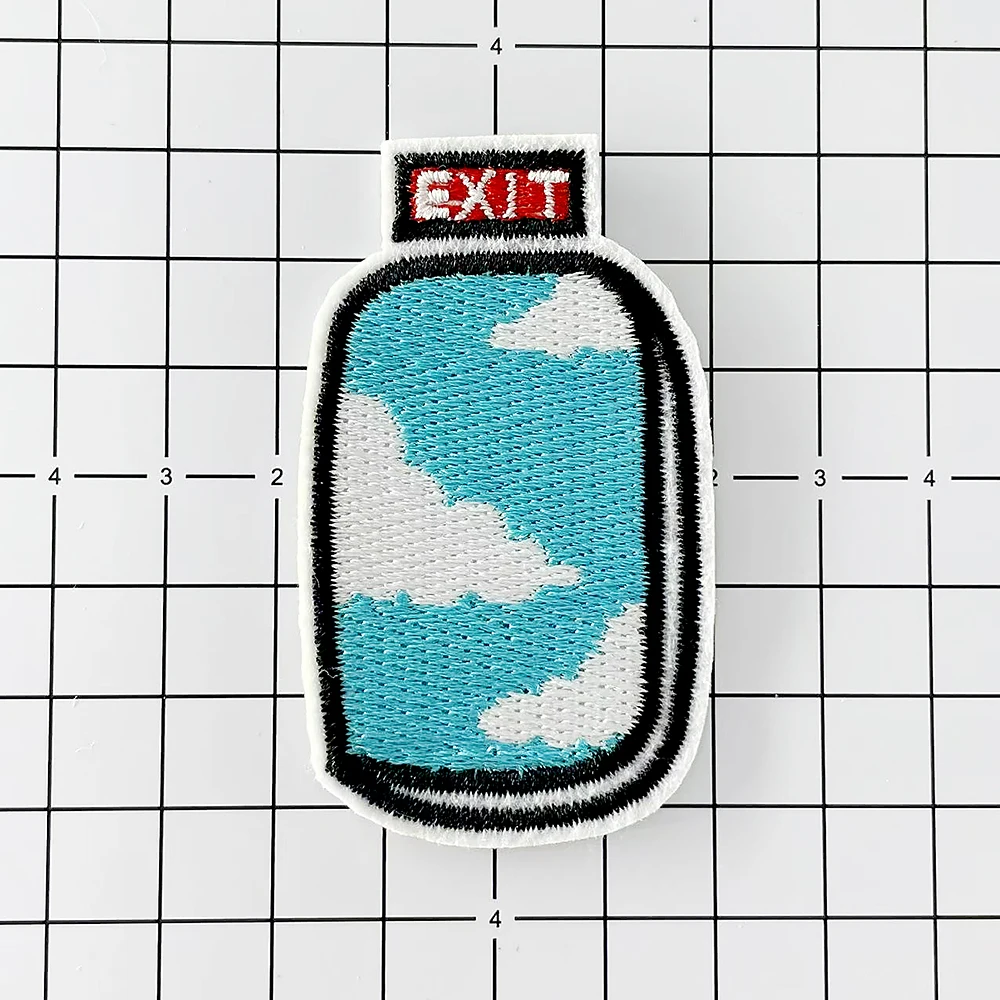 

Window Cloth Iron on Patch Badges Mend Decorate Patch Jeans Bag Clothes Apparel Sewing Decoration Applique Patches