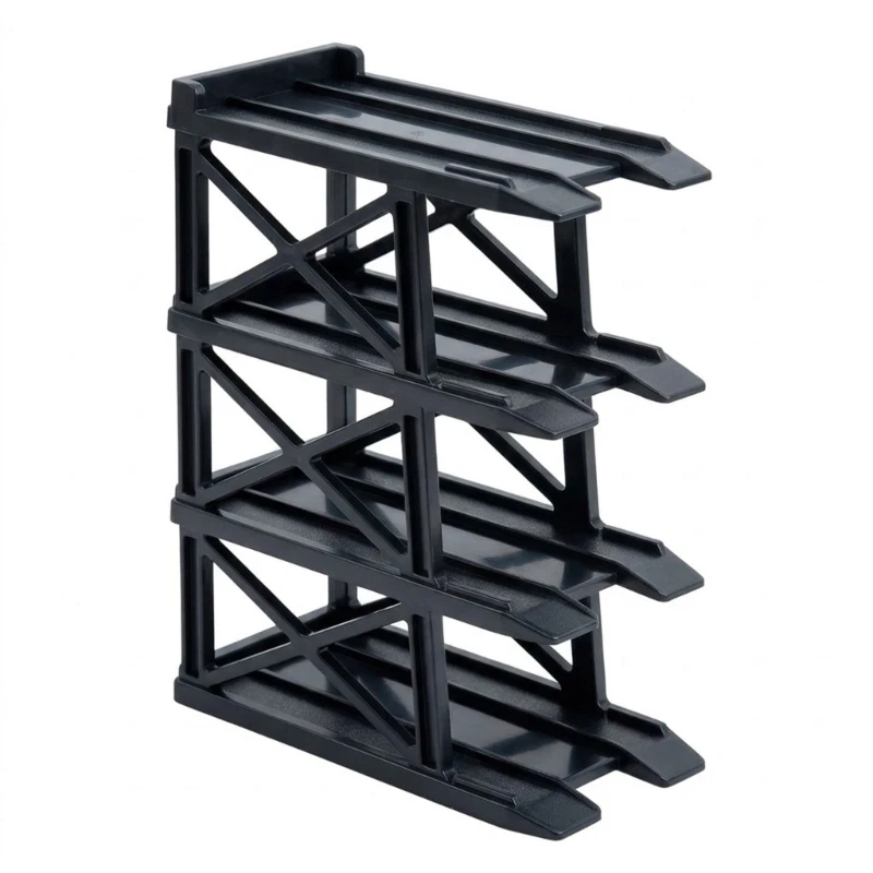 Plastic Modular Parking Tower For 1:64 Diecast Expandable Storage Solution
