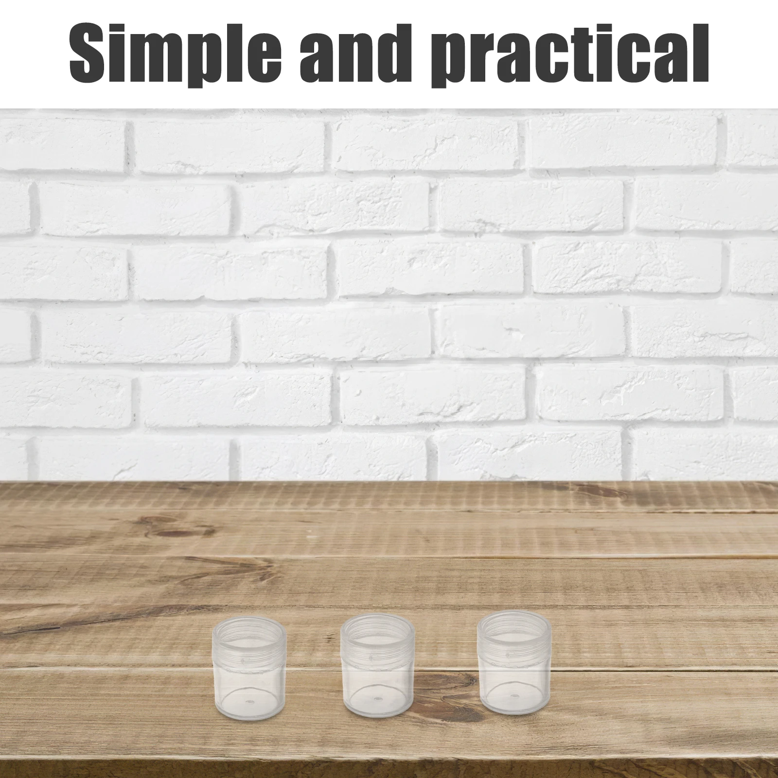 

30 Pcs Plastic for Storage with Lid Classification Boxes Container Organizer Case Empty