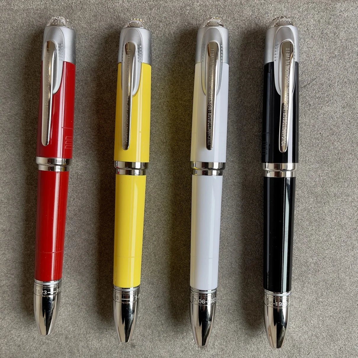 Wakaka High Quality Mb Monte Ferrari Piston Ink Pen Writing Pen Limited edition blance ink Piston Fountain Pen