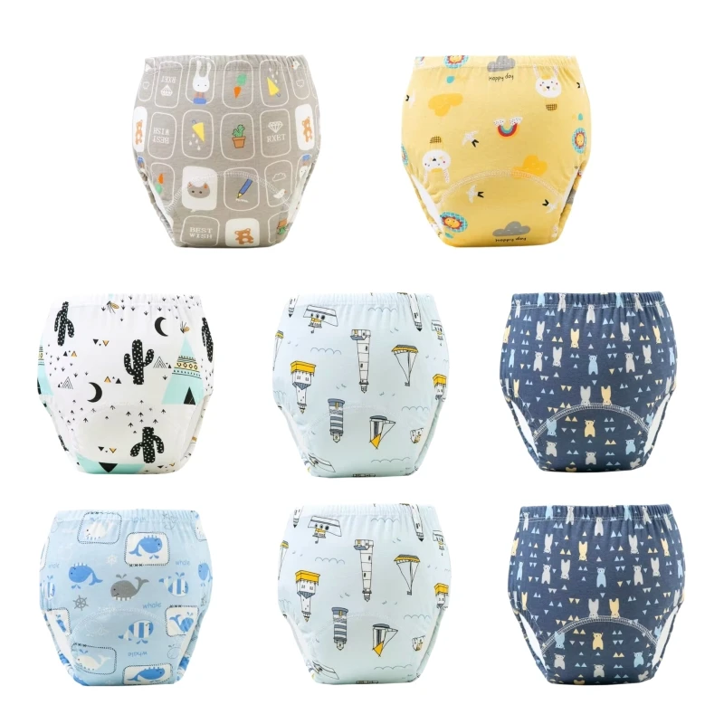 

20 Pcs/Lot Reusable Baby Infant Cloth Diapers Boys Girls Potty Training Pants Soft Cotton Nappy