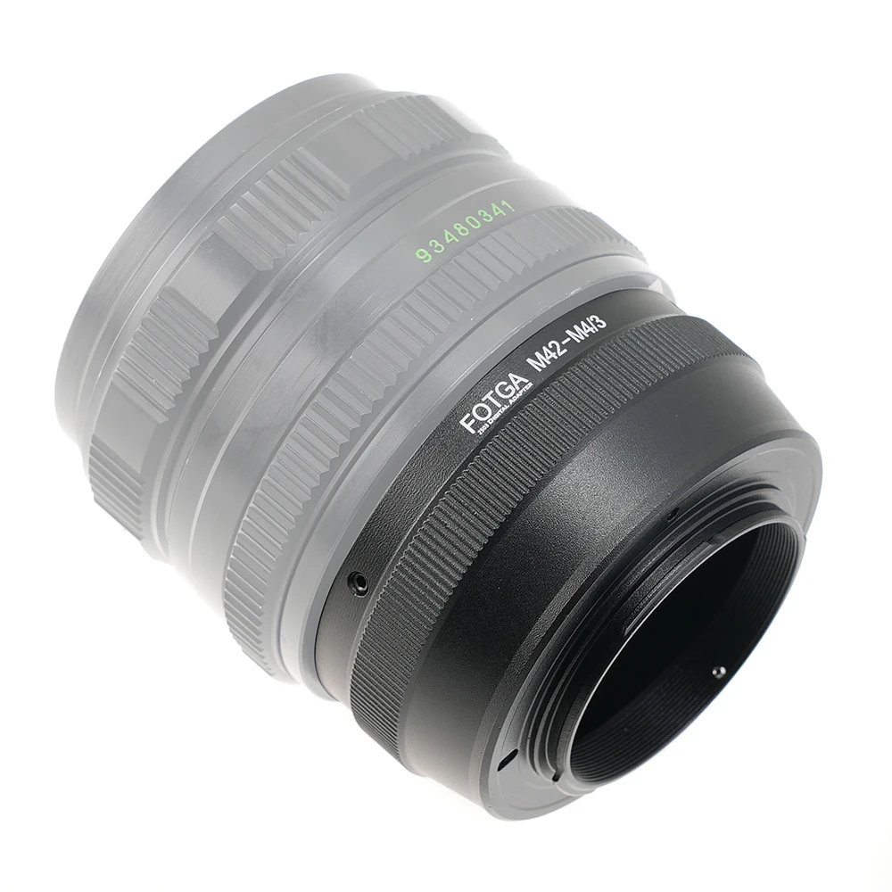

FOTGA M42 Thread Size Metal Adapter Ring With Baffle For Micro 4/3 Mount Compatible For Olympus And For Panasonic DSLR Cameras