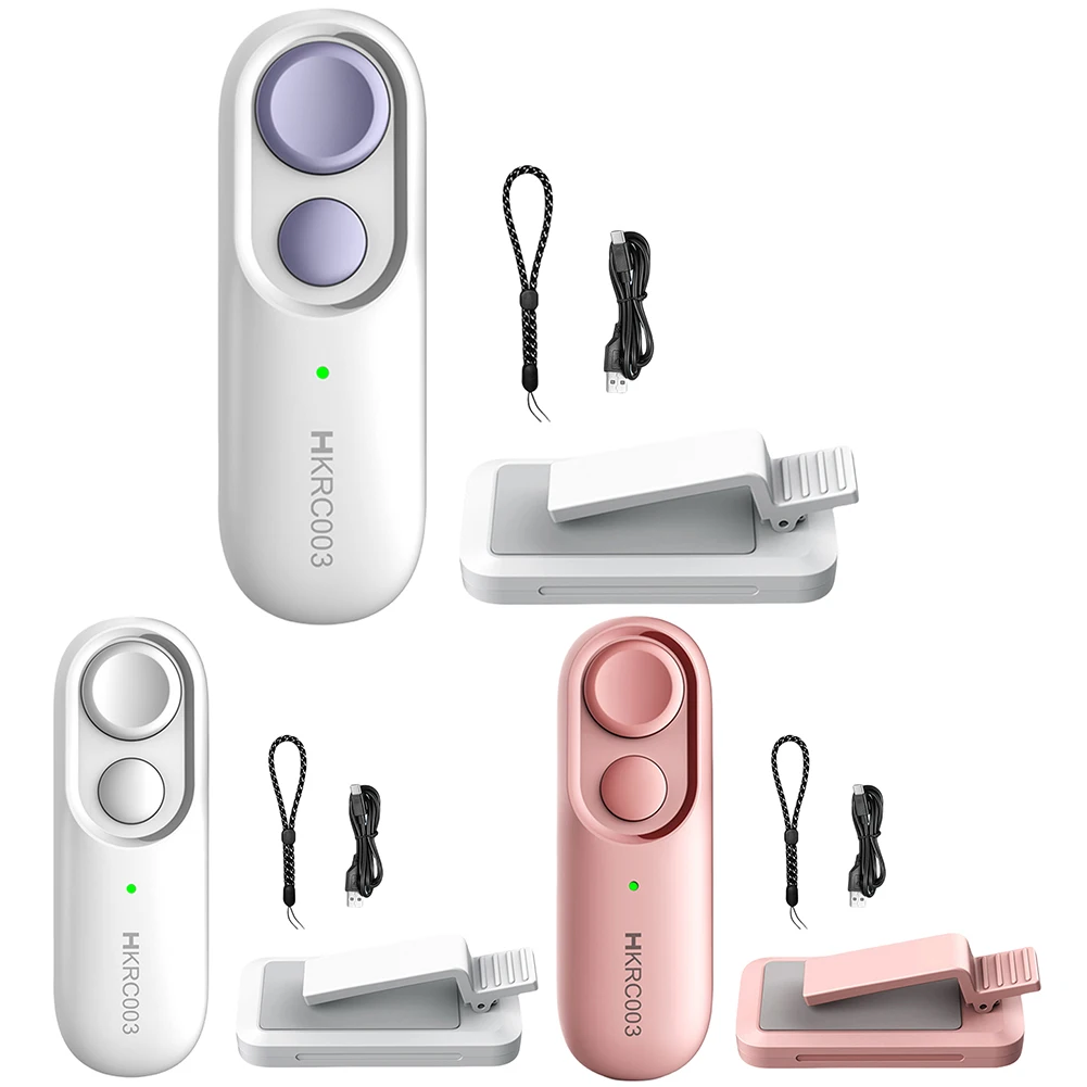 Remote Control Page Turner Phone Camera Video Record Remote Triggers Clicker Page Turner Remote Control Extenders for Kindle