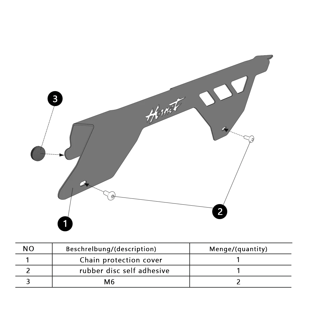 CB750 HORNET FOR Honda CB 750Hornet Motorcycle CB 750 HORNET Accessories Chain Guard Cover Protector 2023 2024 2025 cb750 hornet