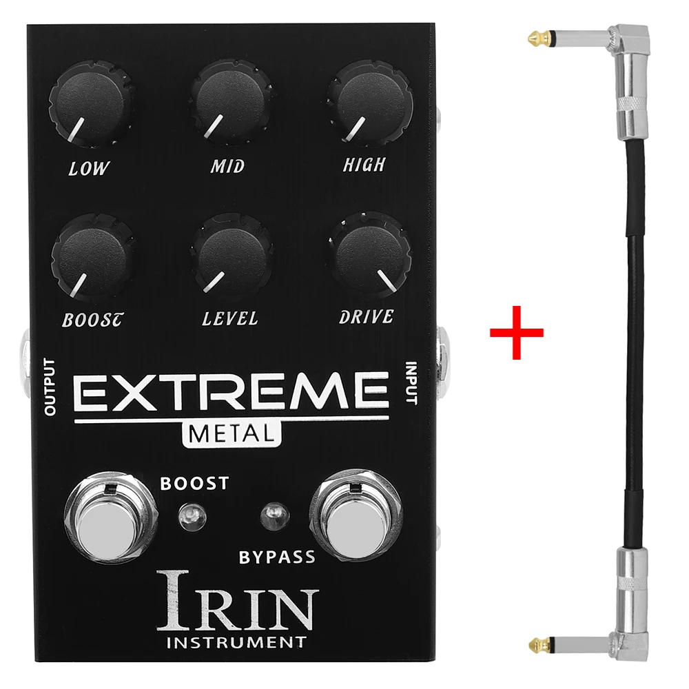 IRIN AN-42 Electric Guitar Effects Pedal EXTREME Distortion Pedal High Gain Overdrive Pedal Effects Guitar Accessories & Parts