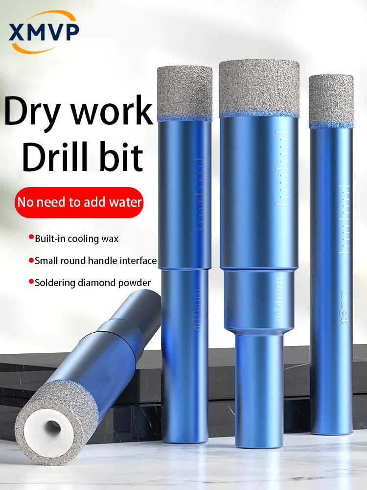 

Tile hole drilling bit - all-ceramic glass vitrified tile marble ceramic special hole opening tool - dry drilling without adding