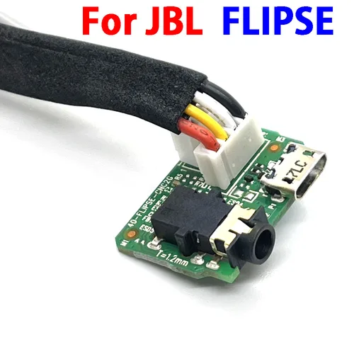 Para JBL FLIPSE Flip2 Altavoz Bluetooth conector Micro USB Jack puerto de carga de alta corriente cargador placa enchufe Dock hembra
