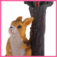 LED Solar Light  Resin Figurine Light Outdoor Garden Lawn Lamp Yard Art Ornaments Elf Animal Cute Decorative Lamp Durable